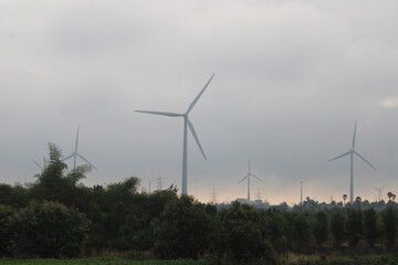 Obraz premium wind power station