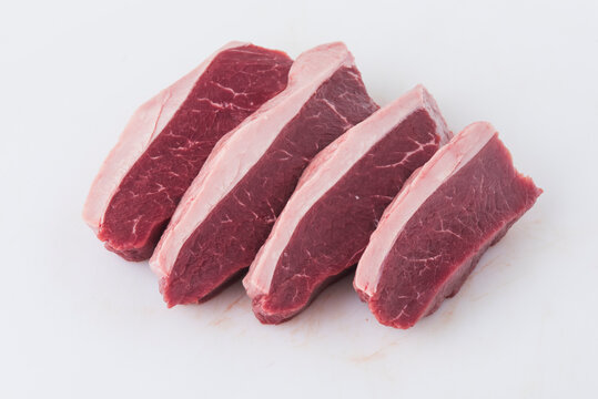 picanha crua fatiada 4 fatias