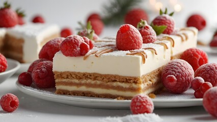 Christmas Food Decoration And Christmas Night Dinner Food