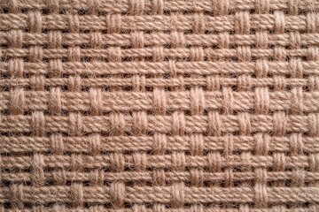 Burlap Texture in Natural Shades of Brown and Beige, Texture for Background, High Resolution Wallpaper or Background