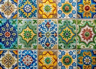 Elegant Wall Tiles Texture Featuring Unique Patterns and Colors for Interior Design Projects