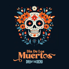 Dia de los Muertos poster design