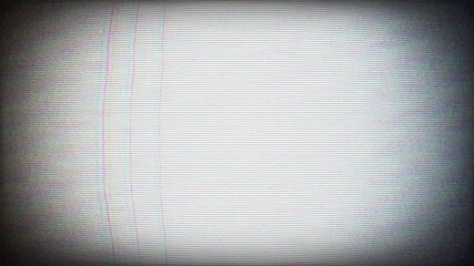 Noise TV Lines Overlay, Analog TV Screen Texture Effect.