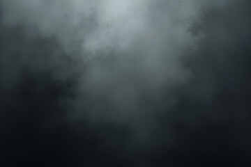Gloomy background with gray smoke spreading across it