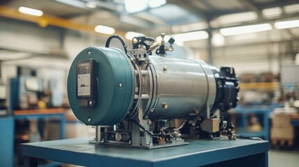 Fototapeta premium Industrial Electric Motor