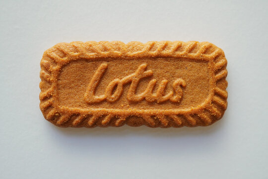 Lotus Biscoff , Belgium cookies with caramel flavor that go well with coffee
