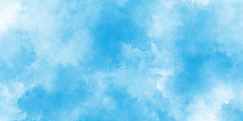 Aquarelle paint paper textured canvas element for text design, Abstract light blue watercolor background. Hand painted light blue background with watercolor. Light blue background with watercolor.	
