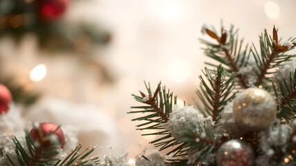 Christmas background texture with glitter