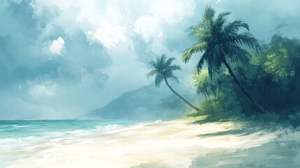 Tropical Beach Paradise