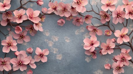 Obraz premium Cherry Blossom Sprig