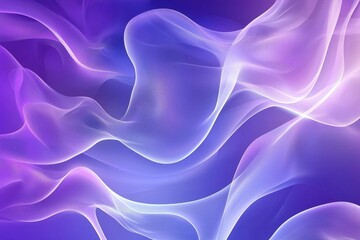 Fototapeta premium Abstract Purple and White Swirling Lines