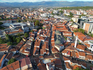 A view of the old Turkish bazaar in Skopje, North Macedonia