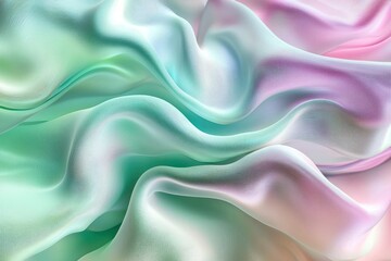 Obraz premium Abstract Wavy Pattern with Pastel Colors