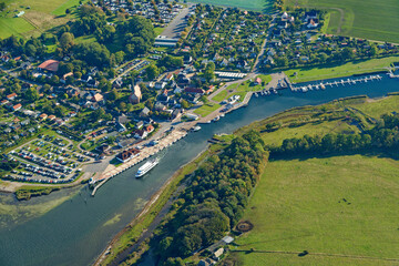 Hafenausfahrt Schaprode, Rügen
