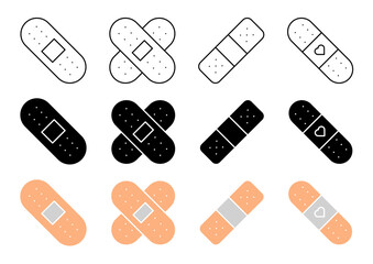 Bandage Icon Set