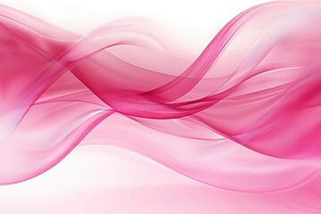 Abstract Pink and White Wavy Lines Background