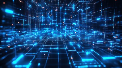 Abstract Digital Network