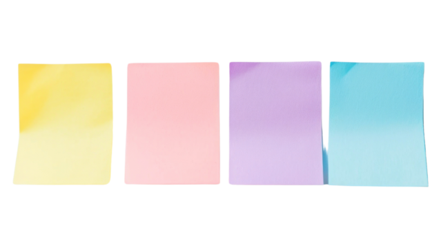 PNG  Cute sticky note paper white background variation.