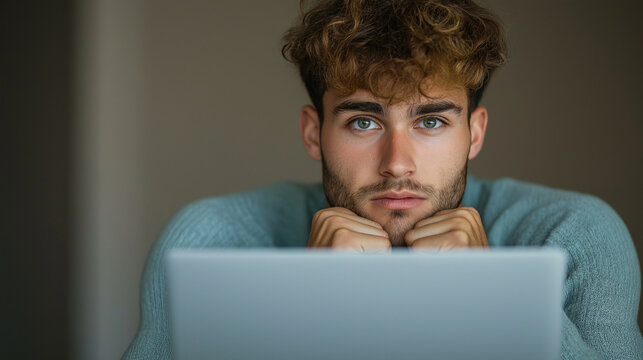 Colleague documenting bullying behavior on their computer, preparing to report it, focusing on justice and fairness  - Powered by Adobe