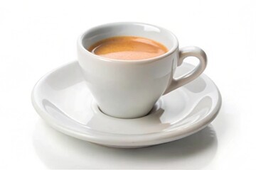 Fototapeta premium Espresso cup isolated on white background 