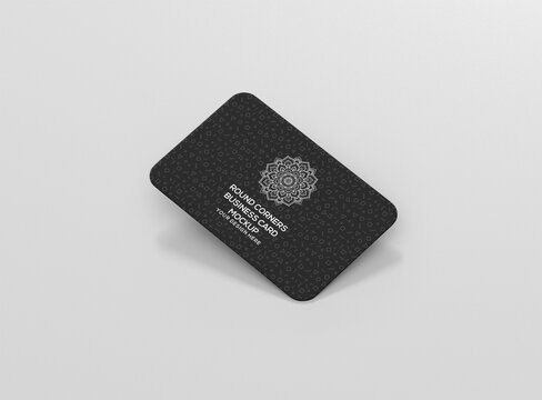 Round Corners Business Card 7