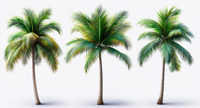 coconut tree or plam tree