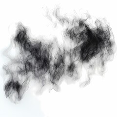 Simple Hand-Drawn Fog Icon with Wispy Lines