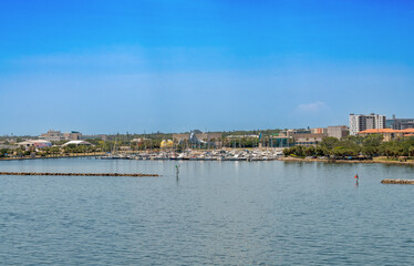 View of marina St Petersburg Florida