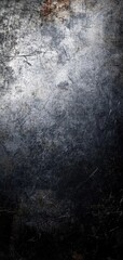 Fototapeta premium Explore the industrial grey grunge texture with metallic rust and scratches for a gritty, high-resolution smartphone wallpaper