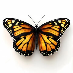 Fototapeta premium Whimsical Butterfly with Bright and Cheerful Design