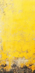 Vintage yellow grunge background with faded paint offers a rough, worn texture perfect for smartphone wallpaper use