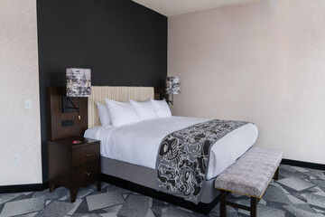 Modern Hotel Room Interior