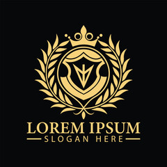 Handwriting Lettering Vintage logo design with retro style emblem vector