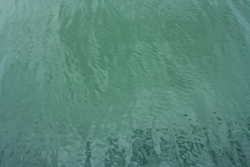 Blue water surface