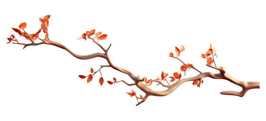 PNG Tree branch plant decoration.