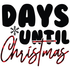 Obraz premium days until christmas