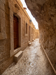The monastery of Temptation on the mountain Karantal, Jericho, West Bank