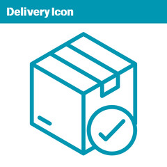 Box shipping icon