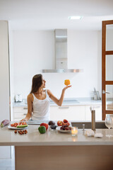 Engaging in Healthy Cooking in a Modern Kitchen for vibrant and nutritious meals every day