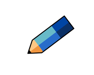 Illustration of a pen marker, symbolizing highlighting, drawing, or creative sketching activities