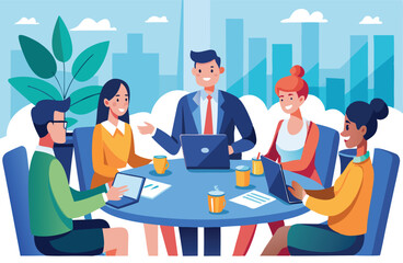 Group people art SVG or Vector image