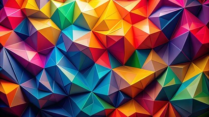 Modern Abstract Website Wallpaper with Vibrant Colors and Geometric Shapes for Digital Backgrounds