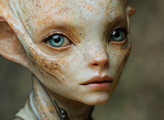 Alien Female Face