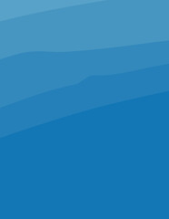 blue minimalist abstract aesthetic illustration. Modern style wall decoration. Contemporary artistic poster collection