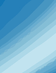 blue minimalist abstract aesthetic illustration. Modern style wall decoration. Contemporary artistic poster collection