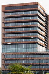 Fototapeta premium Modern high-rise office building at the Utrecht Science Park.