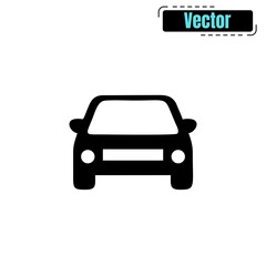 Car icon in vector 