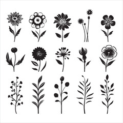 black and white flowers,flower, floral, pattern, vector, nature, plant, leaf, seamless, decoration, illustration, art, design, ornament, spring, branch, flowers, wallpaper, summer, vintage, element, 