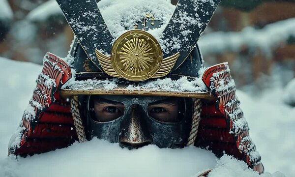 warrior with sword and helmet