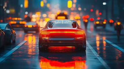 future of driverless cars with advanced sensor systems, smart transportation technology, adaptive cruise control, pedestrian detection, vehicle safety in urban environments